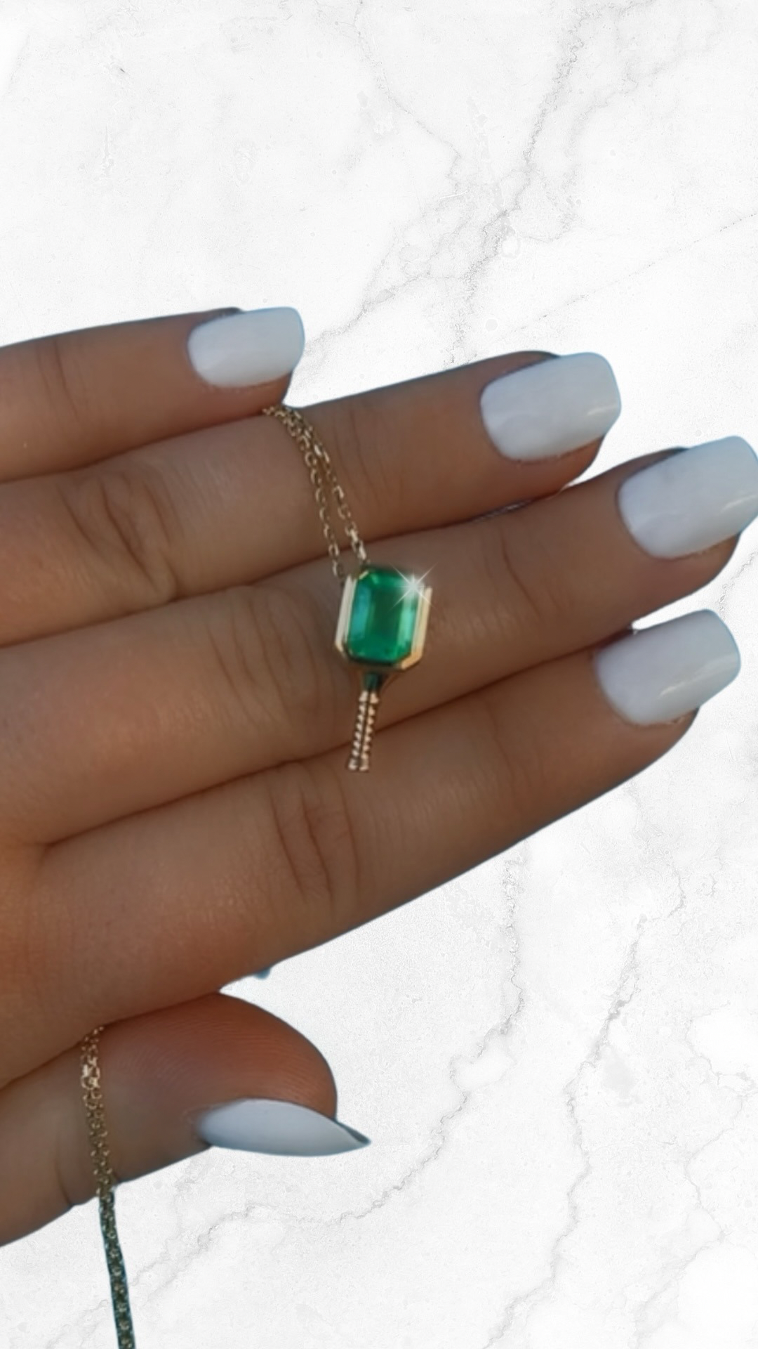 Introducing Emerald Dink - Pickleball Paddle Necklace