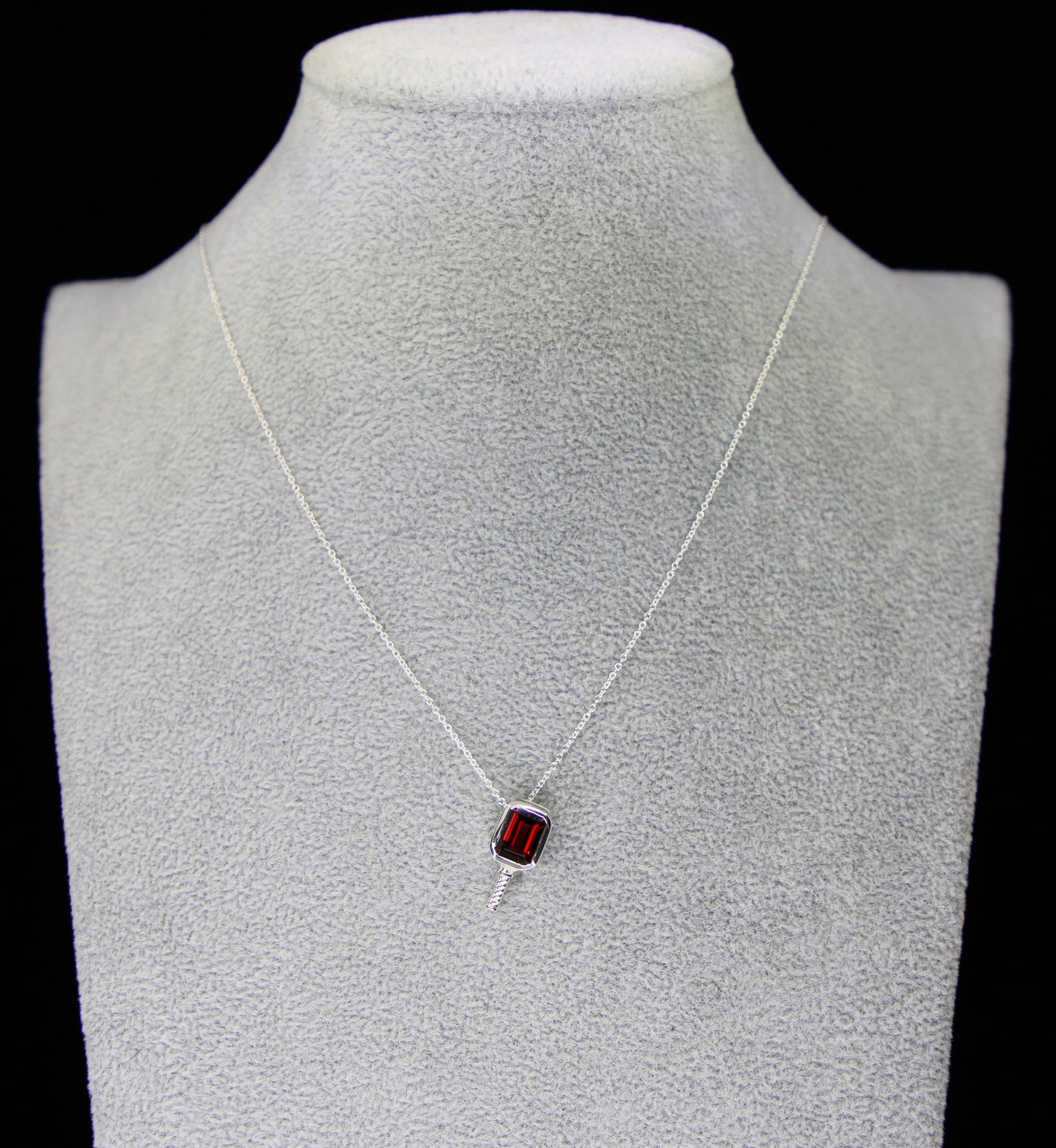 Game Day Topaz - Pickleball Paddle Necklace