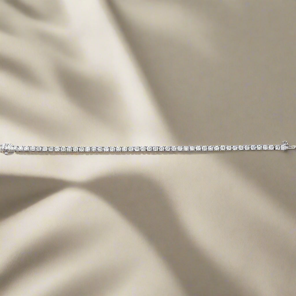Lab Grown Diamond Tennis Bracelet