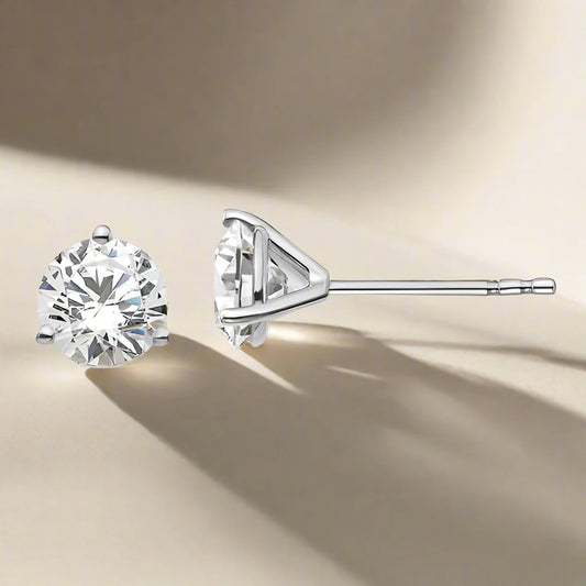 Lab Grown Diamond Stud Earrings