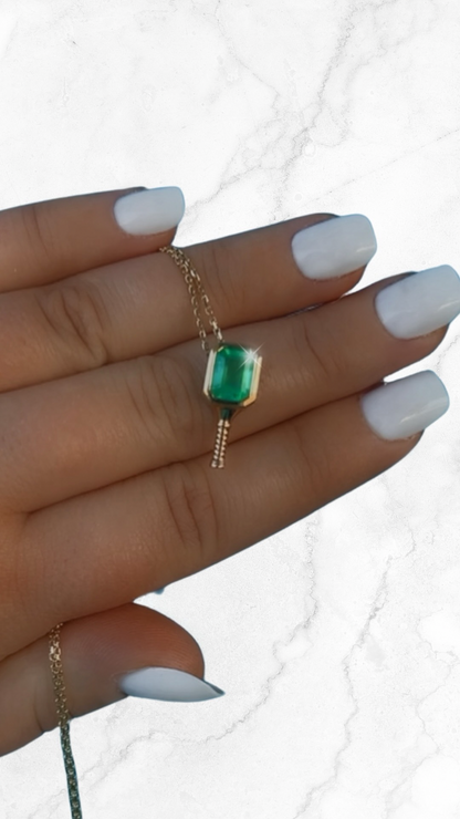 Introducing Emerald Dink - Pickleball Paddle Necklace