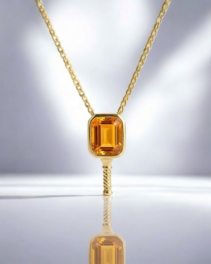 Sunny Victory - Pickleball Paddle Necklace