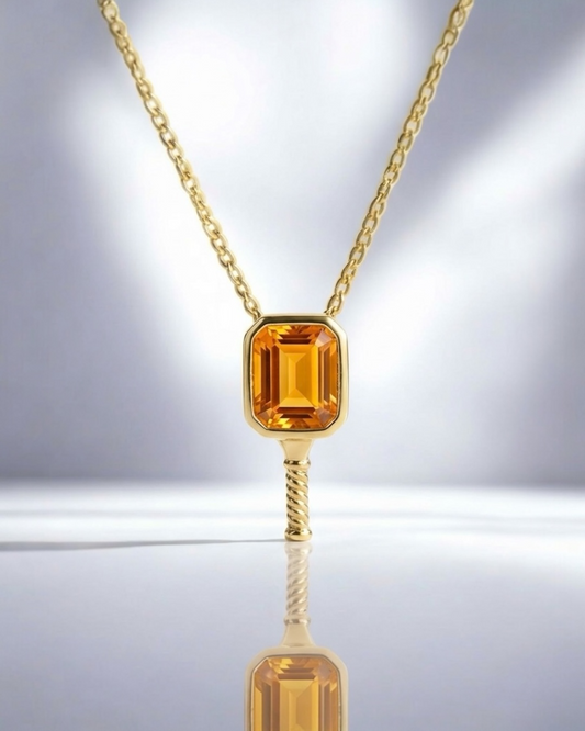 Sunny Victory - Pickleball Paddle Necklace