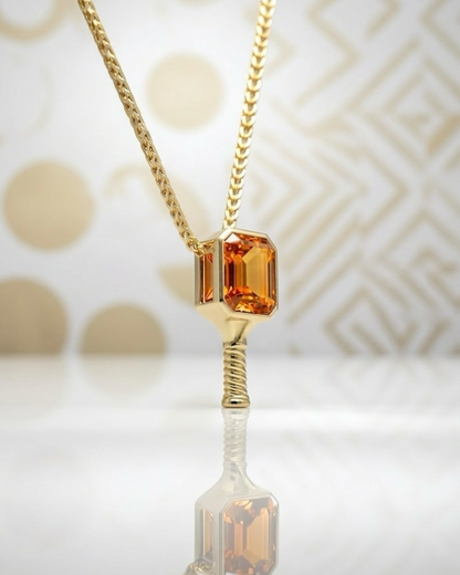 Sunny Victory - Pickleball Paddle Necklace