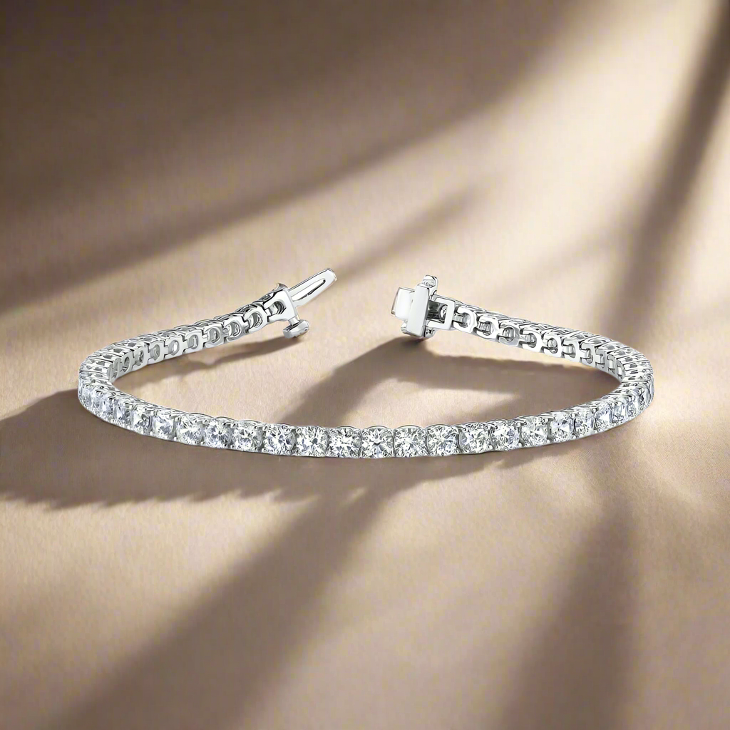 Lab Grown Diamond Tennis Bracelet