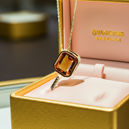 Sunny Victory - Pickleball Paddle Necklace