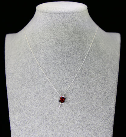 Game Day Topaz	- Pickleball Paddle Necklace