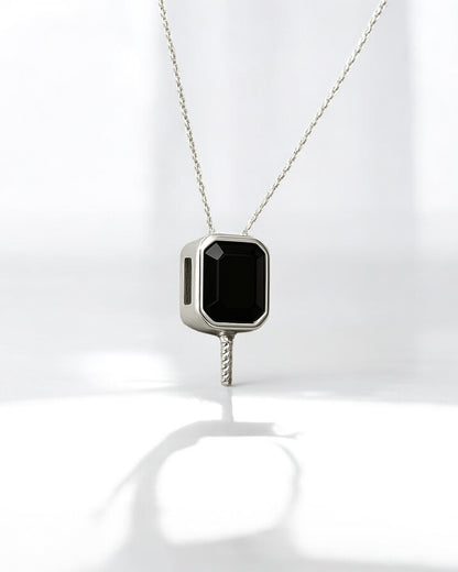 Spinel Serve - Pickleball Paddle Necklace