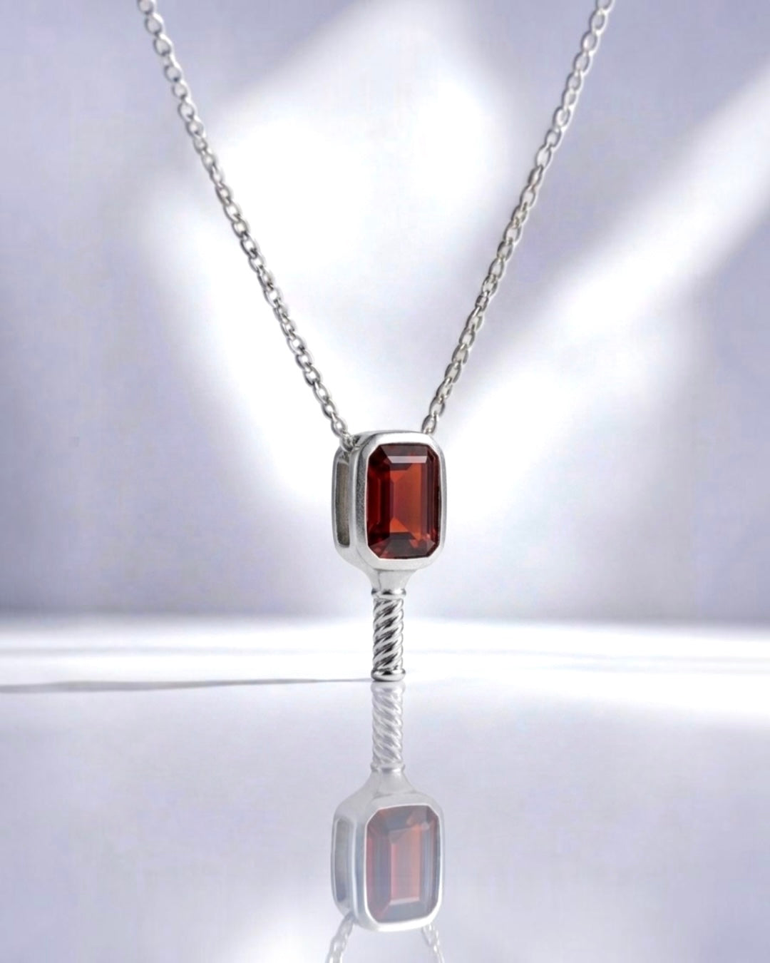 Game Day Fire Topaz - Pickleball Paddle Necklace