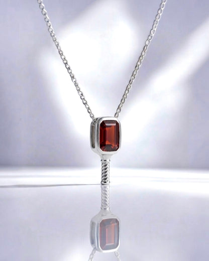 Game Day Fire Topaz - Pickleball Paddle Necklace