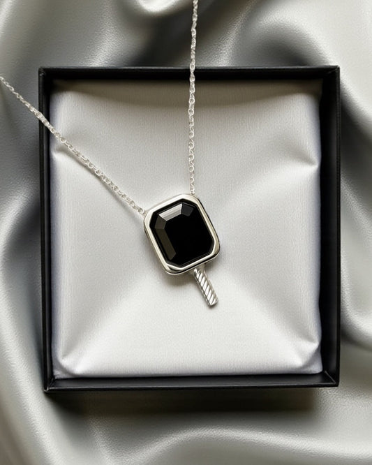 Spinel Serve - Pickleball Paddle Necklace